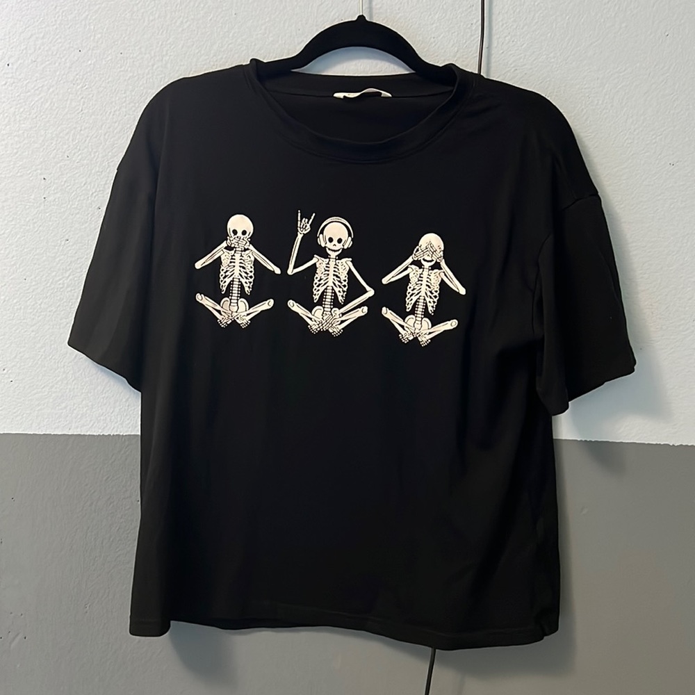 T-Shirt, Short sleeve, black
